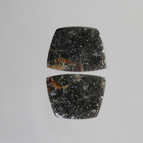 Pyrite in Quartz Pair