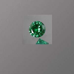 CZ Emerald Green Round
